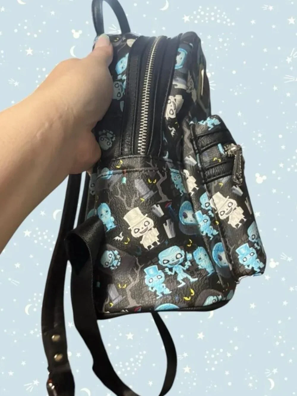 Loungefly Funko Disney Parks Haunted Mansion Mini Backpack
